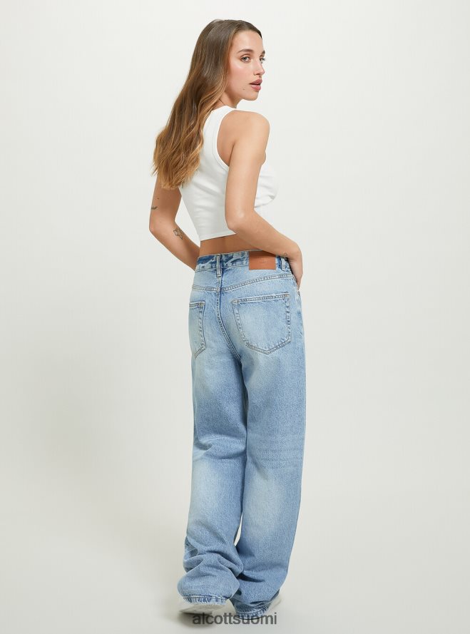 vaatetus fi Alcott naiset löysät farkut d006 taivaansininen HL28P042