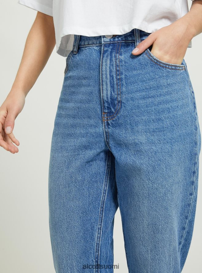 vaatetus fi Alcott naiset mom fit farkut d006 taivaansininen HL28P0161