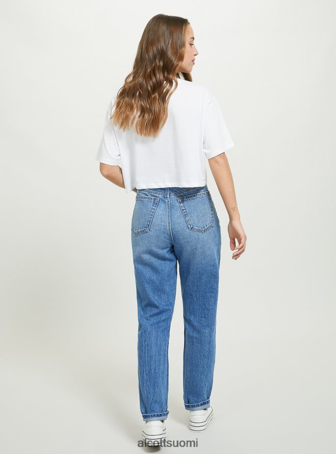 vaatetus fi Alcott naiset mom fit farkut d006 taivaansininen HL28P0161