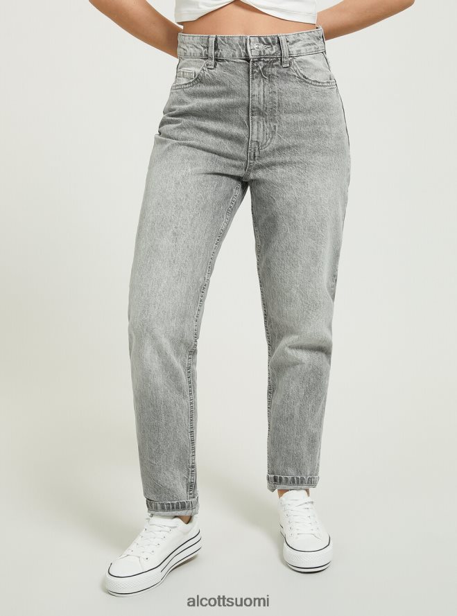 vaatetus fi Alcott naiset mom fit farkut d006 taivaansininen HL28P0302