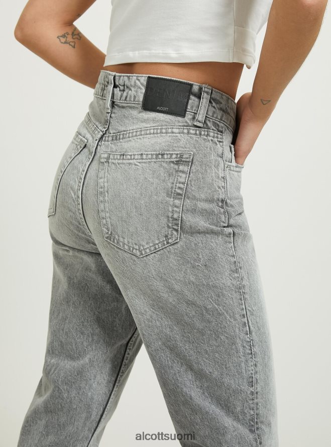 vaatetus fi Alcott naiset mom fit farkut d006 taivaansininen HL28P0302