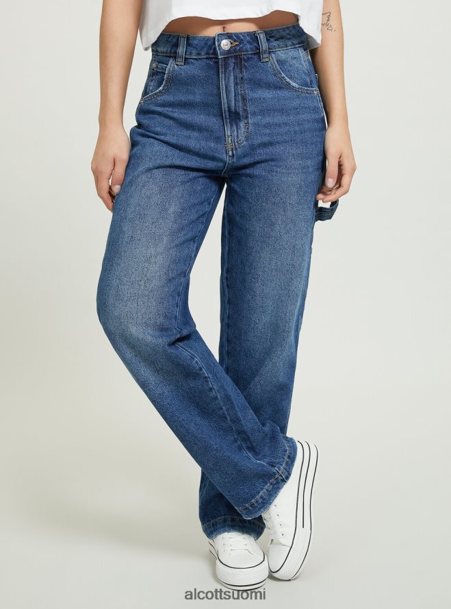 vaatetus fi Alcott naiset puusepän farkut d003 keskisininen HL28P058