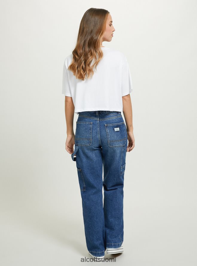 vaatetus fi Alcott naiset puusepän farkut d003 keskisininen HL28P058