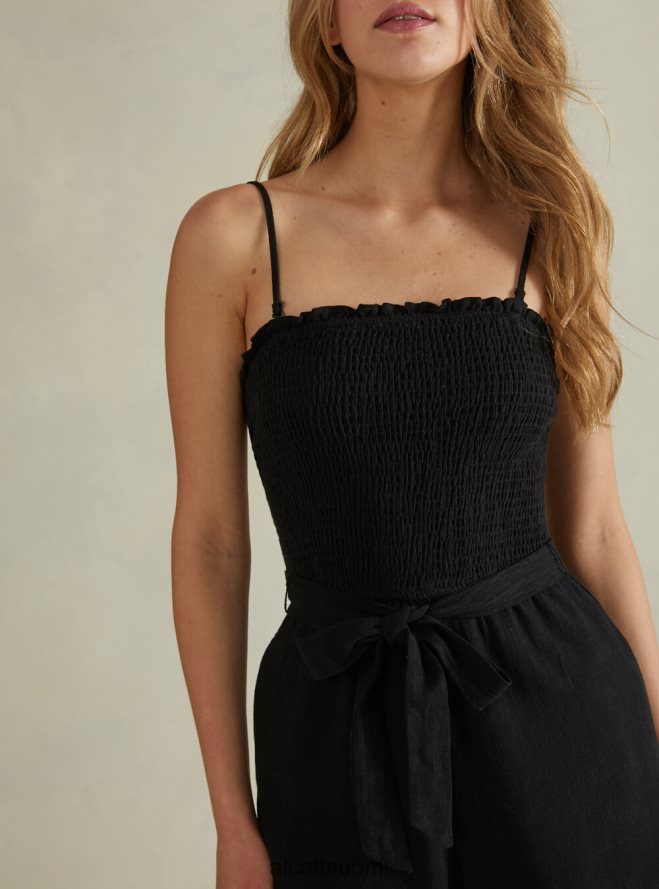 vaatetus fi Alcott naiset pellavasekoite lyhyt haalari c0578 beige HL28P0166