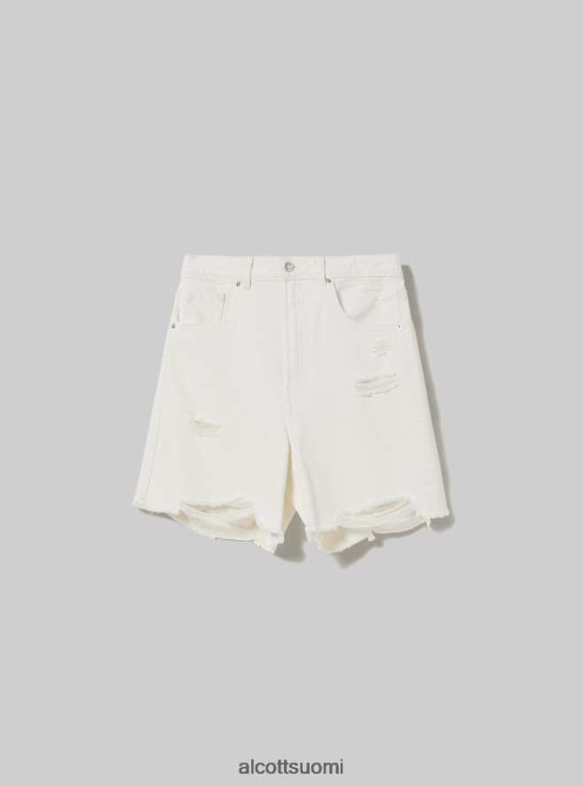 vaatetus fi Alcott naiset bermuda denim pitkäsiima d006 taivaansininen HL28P0414