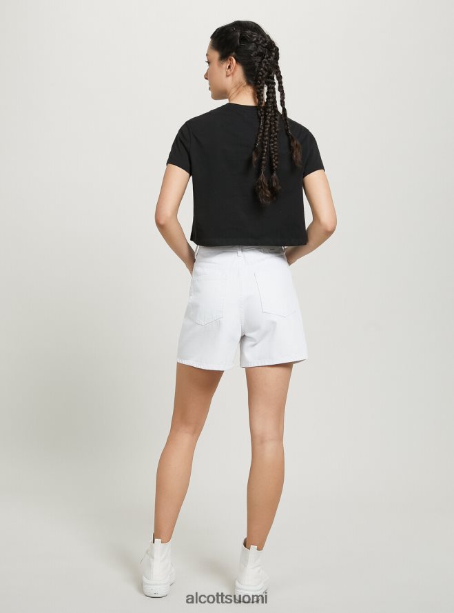 vaatetus fi Alcott naiset lyhyt äiti korkea vyötärö d099 valkoinen HL28P0503