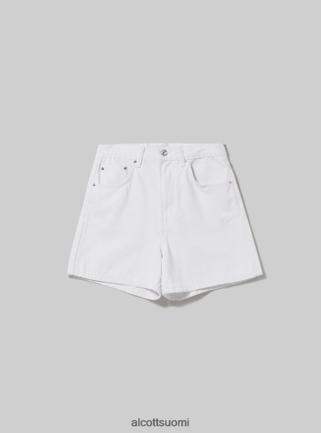 vaatetus fi Alcott naiset lyhyt äiti korkea vyötärö d099 valkoinen HL28P0503