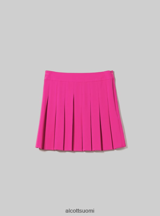 vaatetus fi Alcott naiset minihame laskoksilla bk1 musta HL28P0327