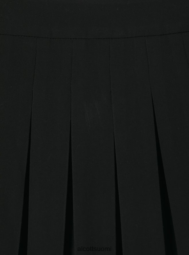 vaatetus fi Alcott naiset minihame laskoksilla bk1 musta HL28P0486