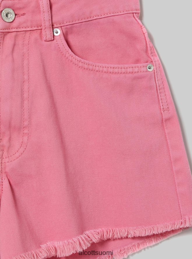 vaatetus fi Alcott naiset raakaleikkaus shortsit pk2 vaaleanpunainen medium HL28P028