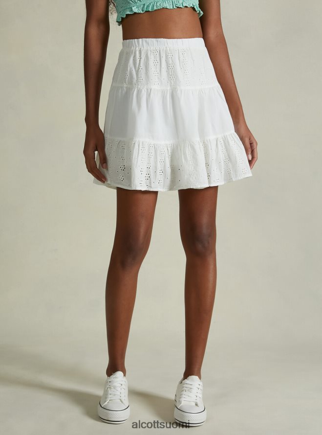 vaatetus fi Alcott naiset sangallo pitsihame wh2 valkoinen HL28P0303
