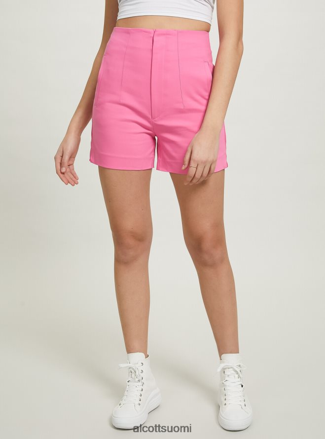 vaatetus fi Alcott naiset shortsit, joissa kaksinkertaiset laskokset bk1 musta HL28P0252