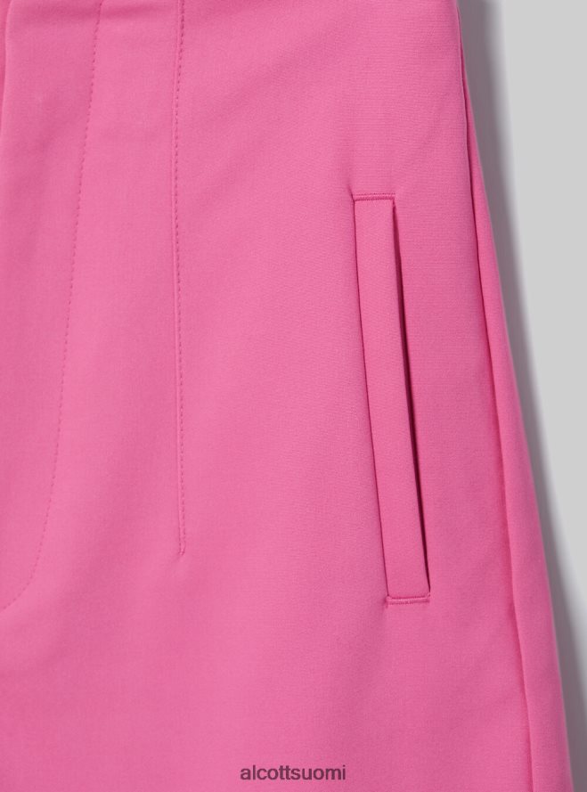 vaatetus fi Alcott naiset shortsit, joissa kaksinkertaiset laskokset bk1 musta HL28P0252