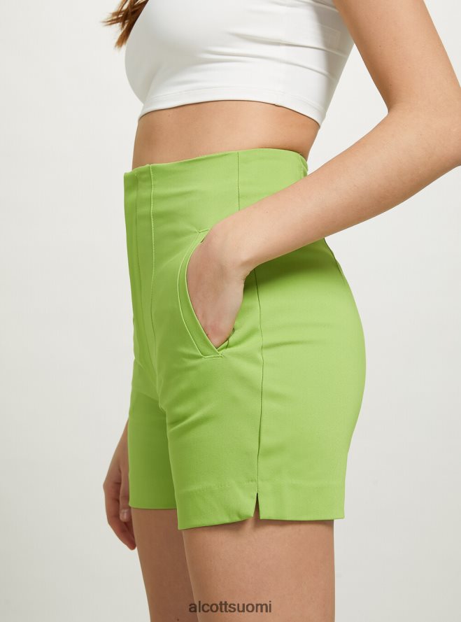 vaatetus fi Alcott naiset shortsit, joissa kaksinkertaiset laskokset bk1 musta HL28P0253