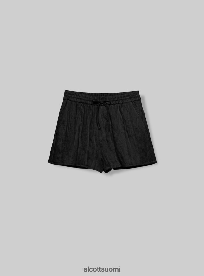 vaatetus fi Alcott naiset shortsit misto lino basico cr3 kerma kevyt HL28P0255