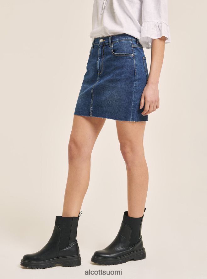 vaatetus fi Alcott naiset tulee minidenim stretch taivaansininen HL28P0180