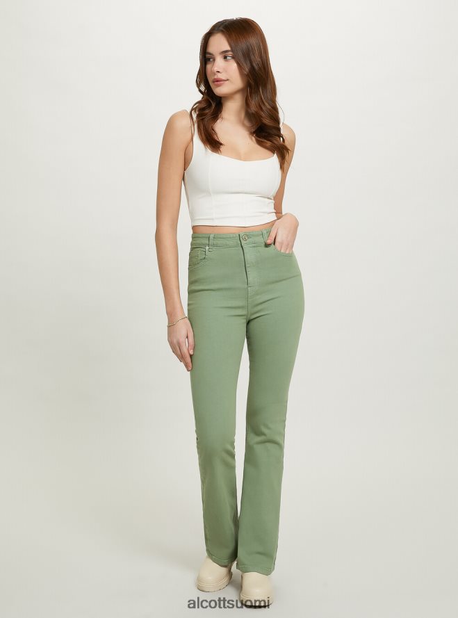 vaatetus fi Alcott naiset joustavat twill-housut wh1 luonnonvalkoinen HL28P0181