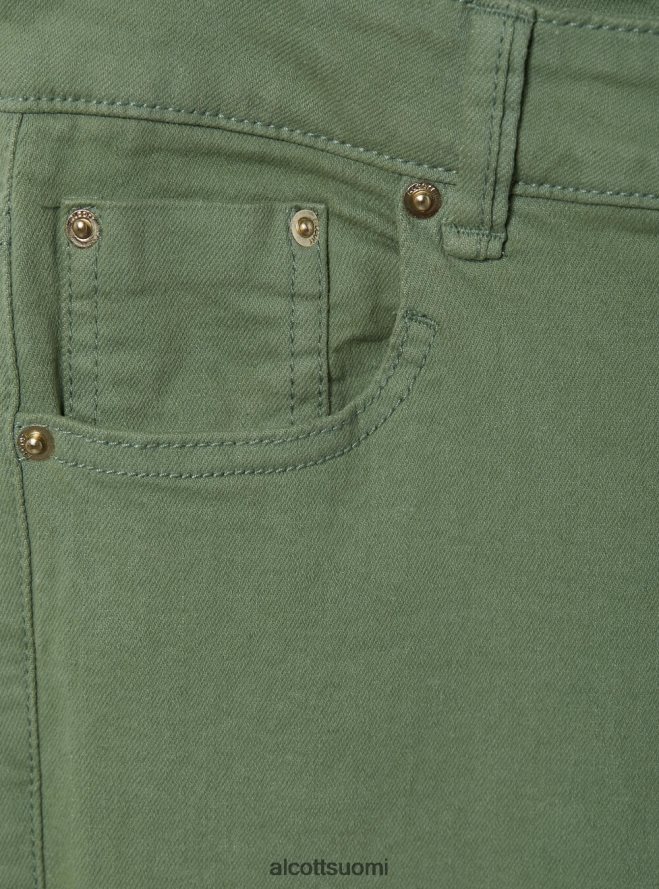 vaatetus fi Alcott naiset joustavat twill-housut wh1 luonnonvalkoinen HL28P0181