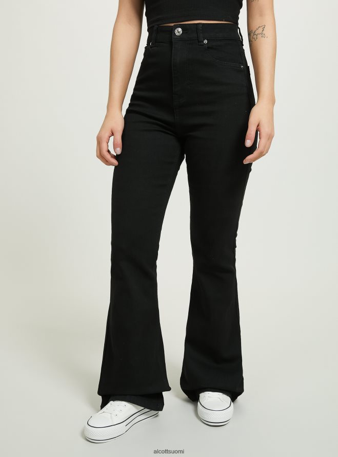 vaatetus fi Alcott naiset joustavat twill-housut wh1 luonnonvalkoinen HL28P0290