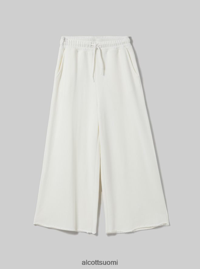 vaatetus fi Alcott naiset lyhennetyt fleece-leggingsit, joissa joustava vyötärönauha bk1 musta HL28P0207