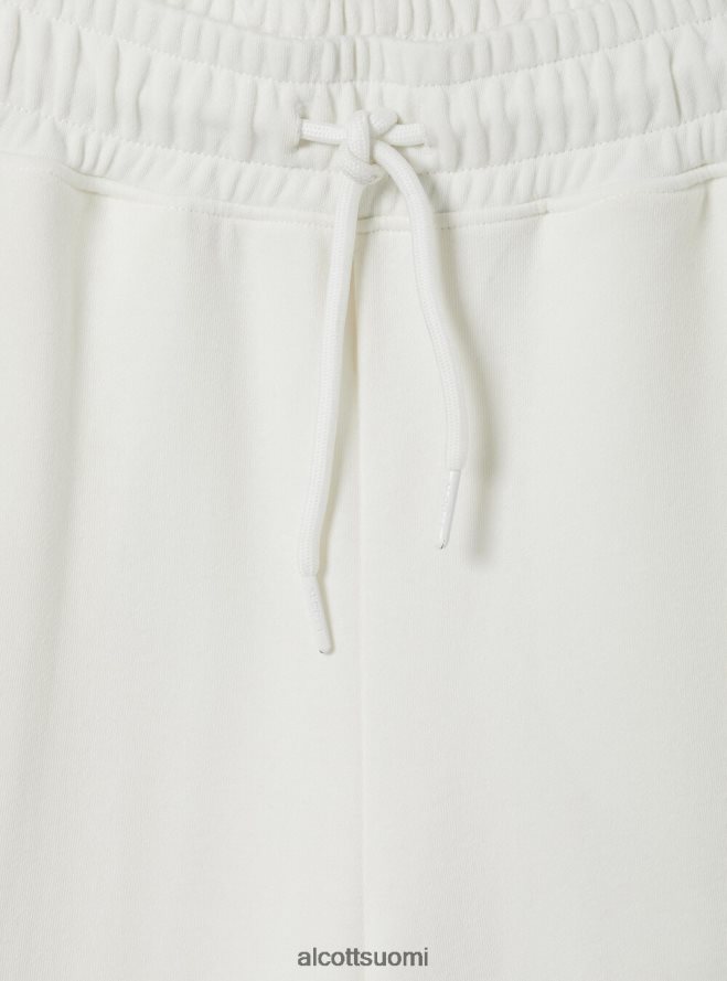 vaatetus fi Alcott naiset lyhennetyt fleece-leggingsit, joissa joustava vyötärönauha bk1 musta HL28P0207