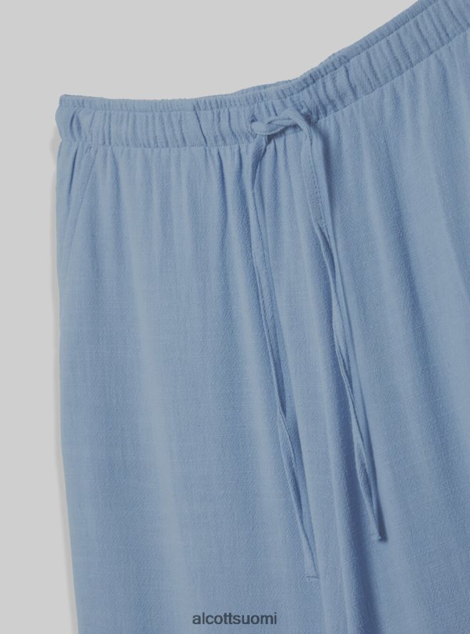 vaatetus fi Alcott naiset pantaloni palazzo con coulisse bk1 musta HL28P0254