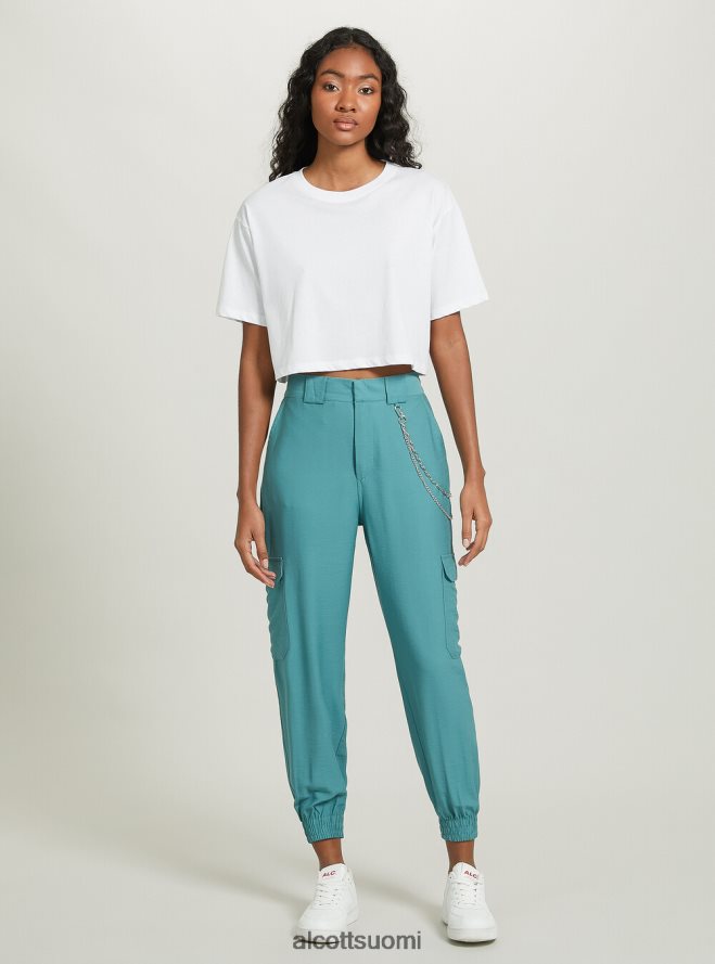 vaatetus fi Alcott naiset pellavasekoiteiset ketjuhousut bk1 musta HL28P011