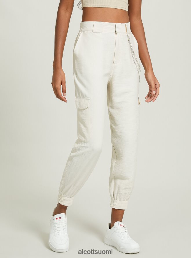 vaatetus fi Alcott naiset pellavasekoiteiset ketjuhousut bk1 musta HL28P0419