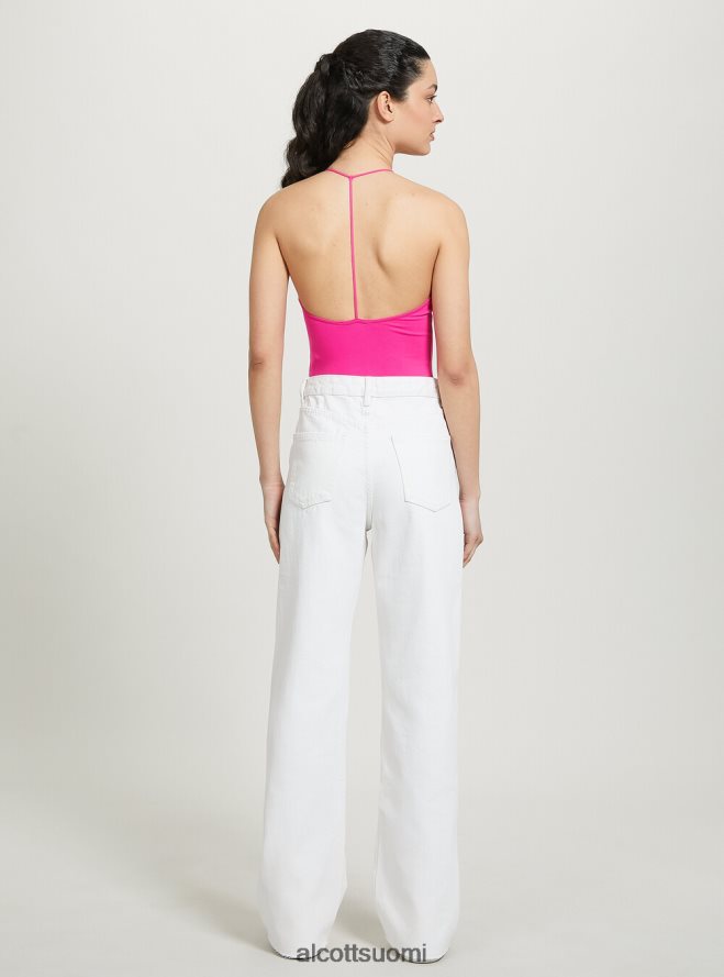 vaatetus fi Alcott naiset suorat täyspitkät housut pk2 vaaleanpunainen medium HL28P016