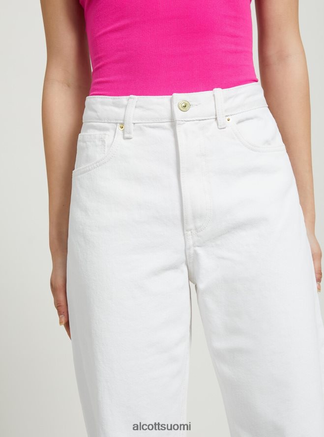 vaatetus fi Alcott naiset suorat täyspitkät housut pk2 vaaleanpunainen medium HL28P016