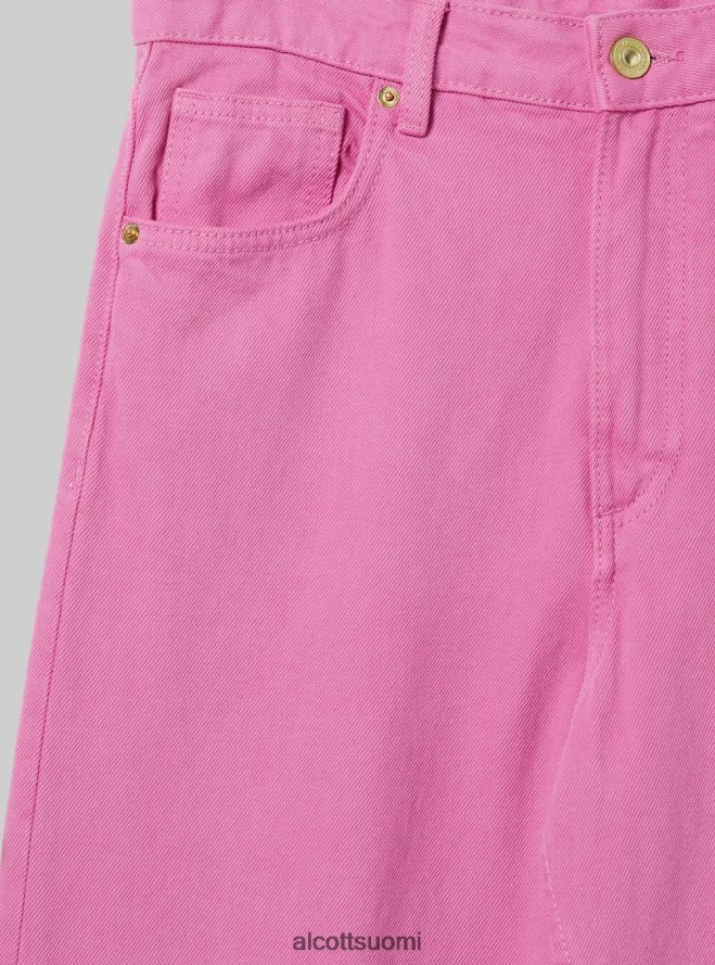 vaatetus fi Alcott naiset suorat täyspitkät housut pk2 vaaleanpunainen medium HL28P032