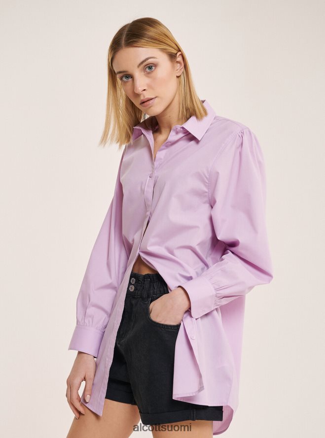 vaatetus fi Alcott naiset pitkä paita popliinikankaasta valkoinen HL28P0286