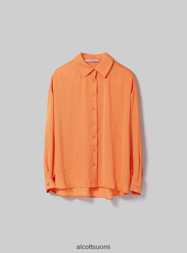 vaatetus fi Alcott naiset satiininen paita tai 3 oranssia valoa HL28P012