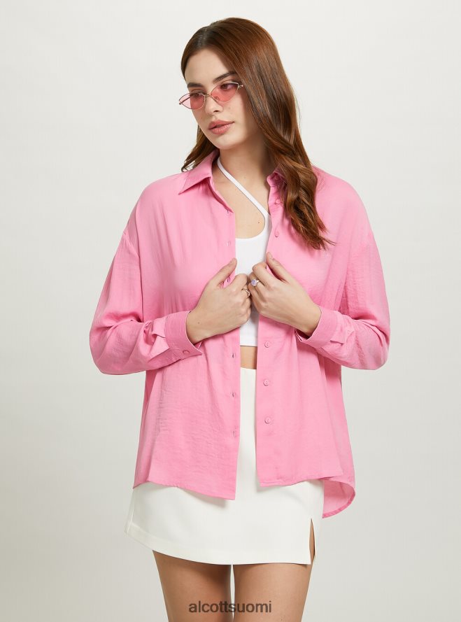 vaatetus fi Alcott naiset satiininen paita tai 3 oranssia valoa HL28P0283