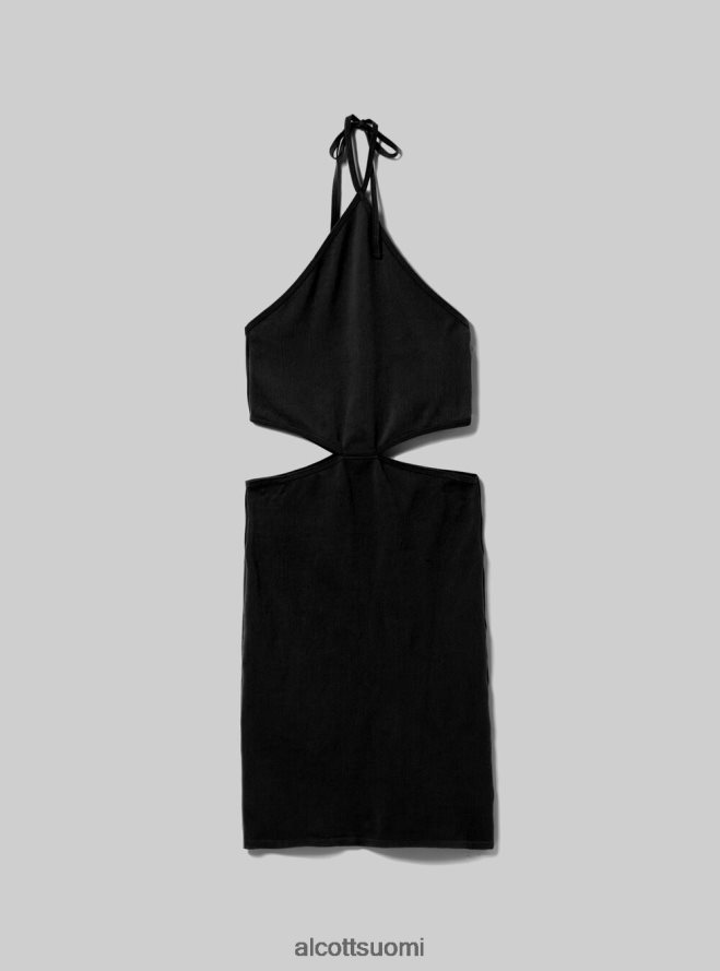 vaatetus fi Alcott naiset leikattu mekko riimupääntiellä bk1 musta HL28P0197