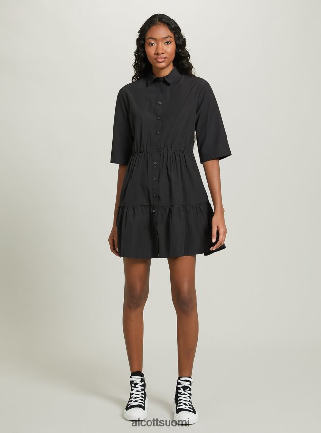 vaatetus fi Alcott naiset vestito chemisier popelinessa bg3 beige valo HL28P0273