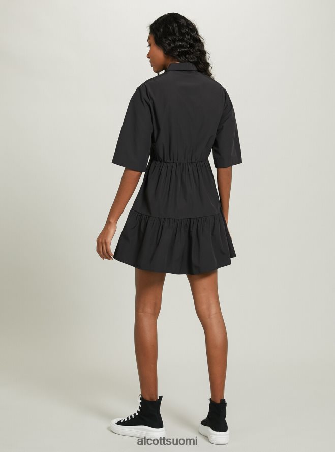 vaatetus fi Alcott naiset vestito chemisier popelinessa bg3 beige valo HL28P0273