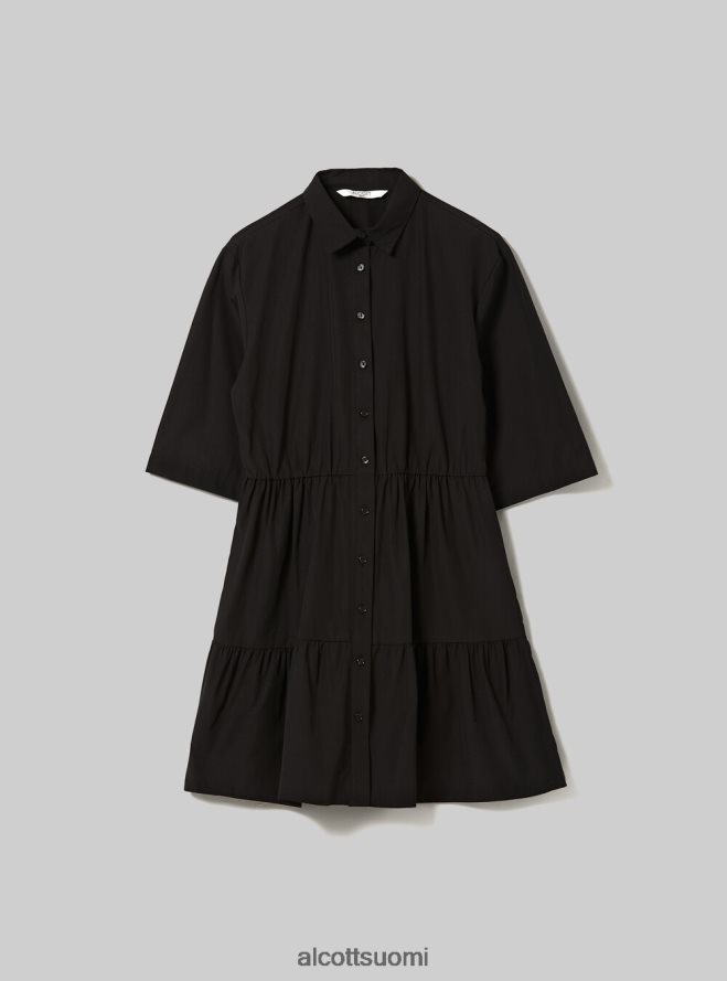 vaatetus fi Alcott naiset vestito chemisier popelinessa bg3 beige valo HL28P0273