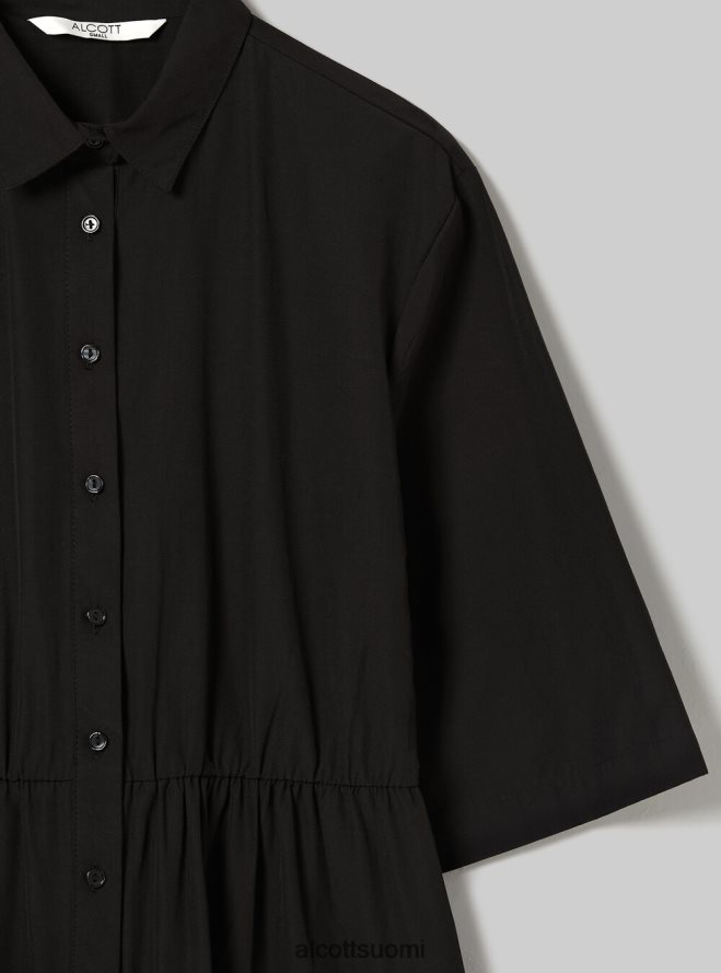 vaatetus fi Alcott naiset vestito chemisier popelinessa bg3 beige valo HL28P0273