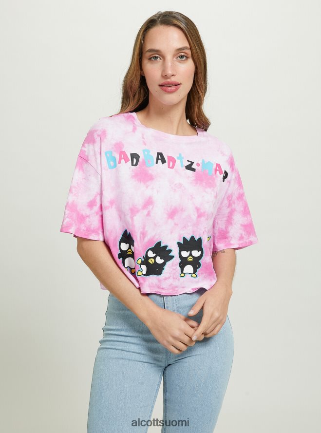 vaatetus fi Alcott naiset badtz-maru rajattu t-paita wh3 valkoinen HL28P0140