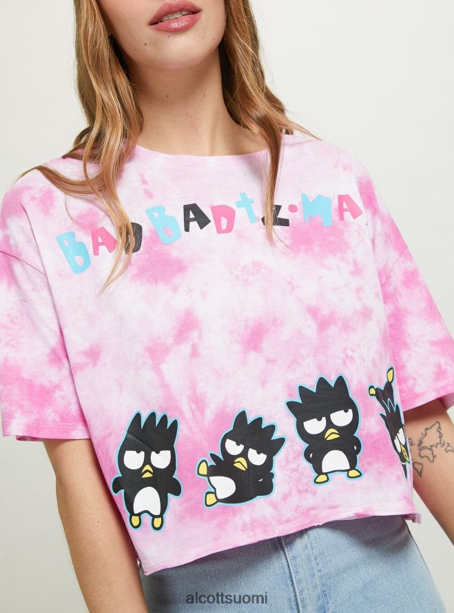 vaatetus fi Alcott naiset badtz-maru rajattu t-paita wh3 valkoinen HL28P0140