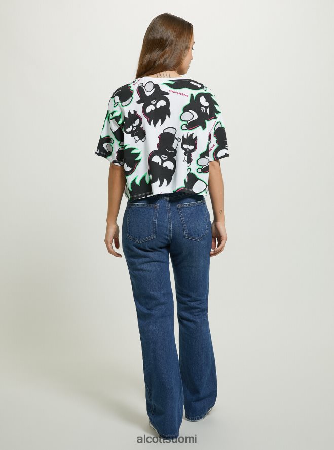 vaatetus fi Alcott naiset badtz-maru rajattu t-paita wh3 valkoinen HL28P0415