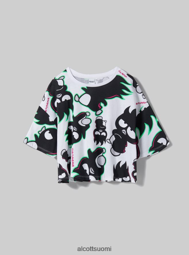vaatetus fi Alcott naiset badtz-maru rajattu t-paita wh3 valkoinen HL28P0415