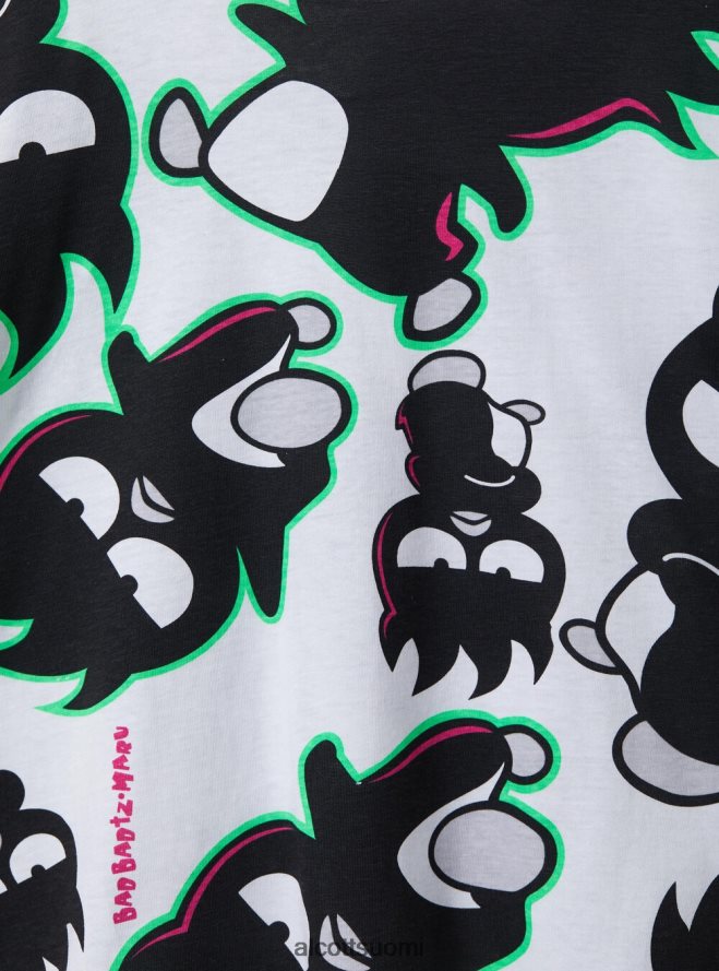 vaatetus fi Alcott naiset badtz-maru rajattu t-paita wh3 valkoinen HL28P0415