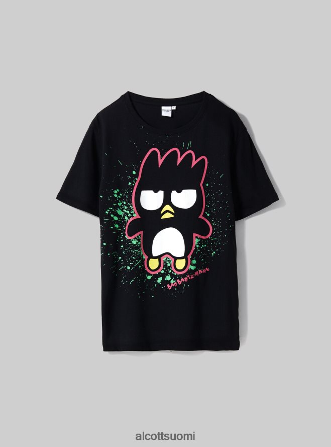 vaatetus fi Alcott naiset badtz-maru t-paita bk1 musta HL28P0497