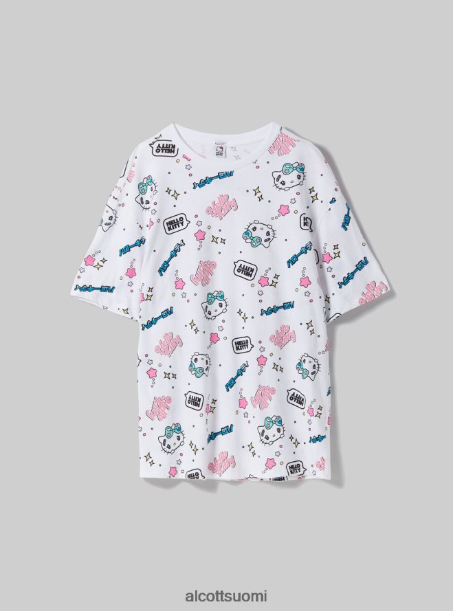 vaatetus fi Alcott naiset hello kitty koko t-paita wh3 valkoinen HL28P0470