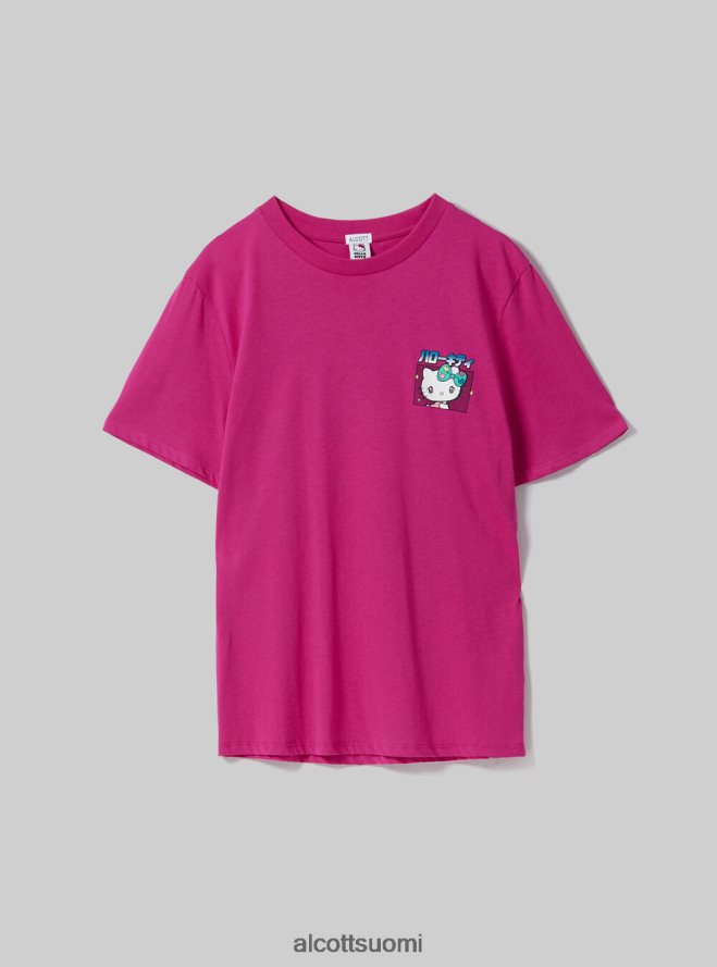 vaatetus fi Alcott naiset hello kitty t-paita fx2 fuxia medium HL28P0163