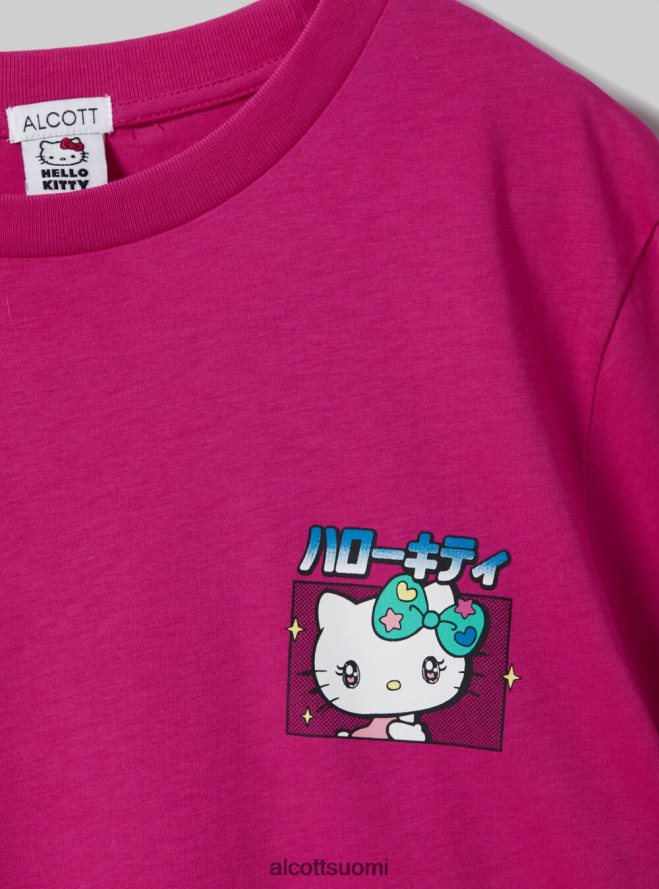 vaatetus fi Alcott naiset hello kitty t-paita fx2 fuxia medium HL28P0163