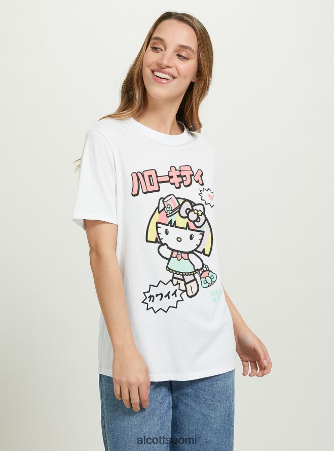 vaatetus fi Alcott naiset hello kitty t-paita wh3 valkoinen HL28P0176