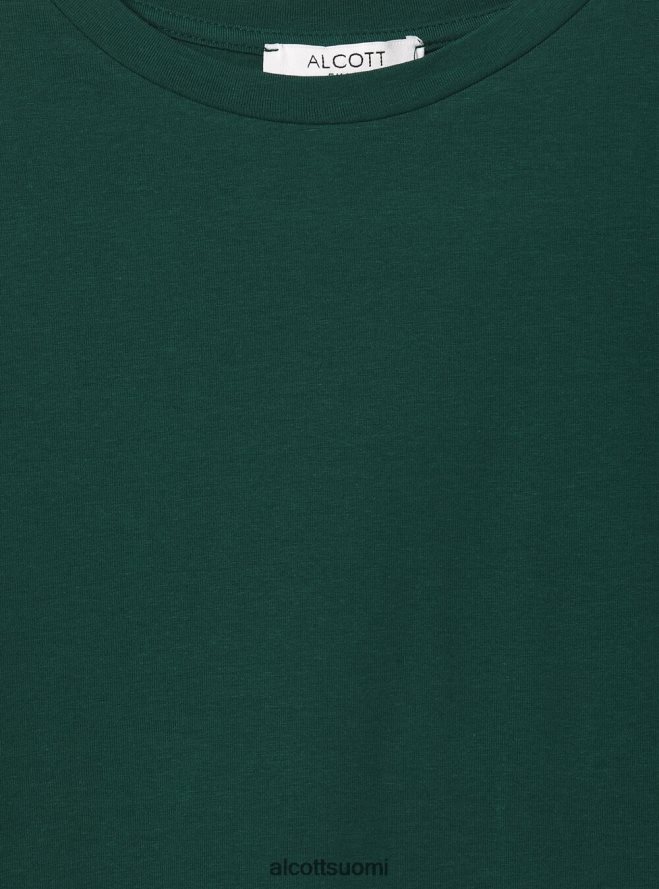 vaatetus fi Alcott naiset lyhennetty pitkähihainen t-paita bk1 musta HL28P0297